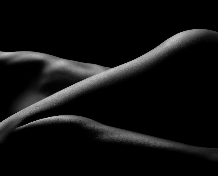 Bendry Paris - Soins du corps - détails corps noir et blanc